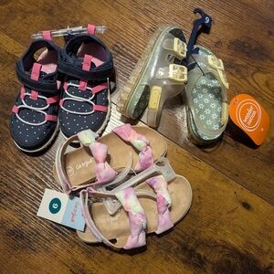 Size 9 Toddler Girls Shoe Bundle